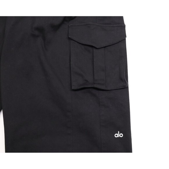 ALO Yoga Showoff Black Wide Leg Pants - Picture 8 of 12